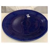 Fiesta Cobalt Blue Cake Plate