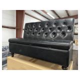 Ashley Black Storage Bench