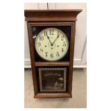 Oak Ridgeway Regulator Wall Clock *Nice