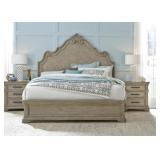 King - Pulaski Monterey Large Designer Panel Bed