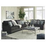 Ashley 14101 Charenton Charcoal 93" Sofa & Love