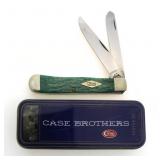 Case XX Jade Handle Large Trapper