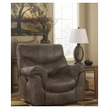 Ashley 714 Alzena Gunsmoke Scoop Seat Recliner