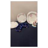 (3) Pc China, 4 Bangle Bracelets & Bunny