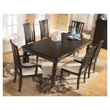 Ashley D581 AS-IS Lg Extension Table *TABLE ONLY