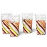 Set of (8) Missoni Glasses (Sells for $40)