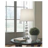 Ashley L428084 Contemporary 25.5" Crystal Lamp