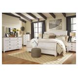 Ashley b267 Queen 5 pc Sleigh Bedroom Suite