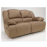 578 Hogan Mocha Love Seat  - Showroom Model