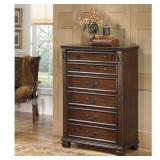 B526-46 LAshley Leahlyn 5 Drawer Chest