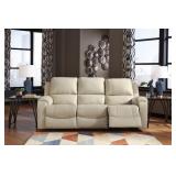 U33302 Leather  Rackingburg DBL Reclining Sofa