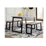 D201-125  Ashley Waylowe Table & 2 Stools