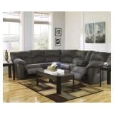 Ashley 278 DBL Reclining Sectional w/Console