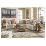 Ashley 192 Amici Linen 3 pc Designer Sectional