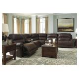 Ashley 931 Luttrell 6 pc TRPL REC Sectional Sofa