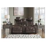 Ashley 38501 PWR REC Loveseat/CON/ADJ HDRST