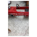 Vintage Fire Chief Fire Truck