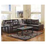 Ashley 20101 Chocolate Sectional Sofa