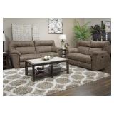 Catnapper Hollins PWR Reclining Sofa & Love Seat