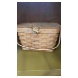 Longaberger Handwoven Basket 1996