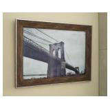 A8010074 Large Brooklyn Bridge Framed Art