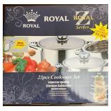 23pc Royal Z Cookware Set - $2707 MSRP