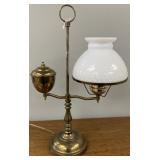 Vintage Brass Student Lamp