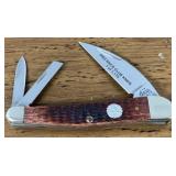 Case XX NKCA Chestnut Seahorse Whittler Pocket