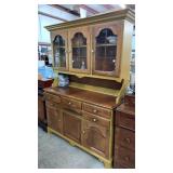 Vintage HITCHCOCK Maple Hutch