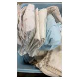 Estate Tote of Sheets & Hand Towels