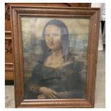 Vintage Mona Lisa Print