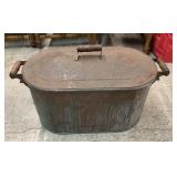 Vintage Copper Broiler