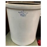 Vintage 8 Gallon Crown Crock