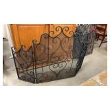 Estate Metal Fireplace Screen