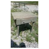 Farmhouse Green Shabby Chic Childs Desk