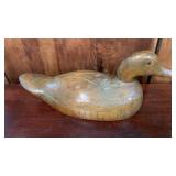 Wooden Mallard Decoy