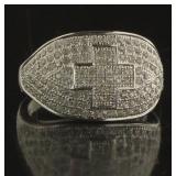 Brilliant 1.00 ct Diamond Designer Ring