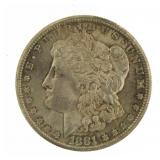 1881 San Fransisco AU Morgan Silver Dollar
