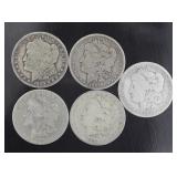 Mixed Date Morgan Silver Dollars