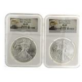 2014 MS69 American Eagle Silver Dollar