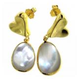 Natural Ethiopian Opal Designer Earrings