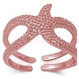Rose Toned Starfish Designer Band