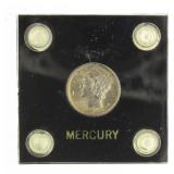 1941 Choice BU Mercury Silver Dime