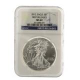 2012 MS69 American Eagle Silver Dollar
