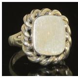 Large Sterling Silver Estate Ring