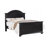 King - Elements Brook Black Bed