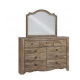 B336 Shellington Dresser & Mirror