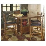 Ashley D594 Counter-Height Table  & 4 Stools