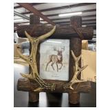 Frontier 5x 7 Deer Antler Picture Frame