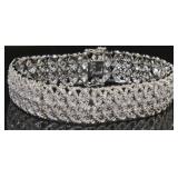 Stunning XXL 2.00 ct Diamond Designer Bracelet